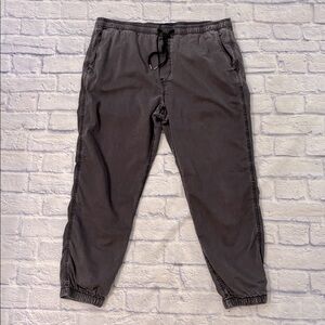 American Eagle Joggers Gray Relaxed Fit Chino Jogger Pants Men’s Size XL